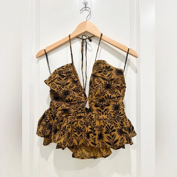 FREE PEOPLE Dandelion Halter Top - Picture 2 of 8